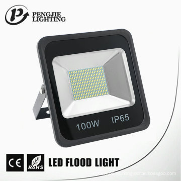 Luz de inundación del negro LED de la disipación de calor de 100W SMD LED buena IP65